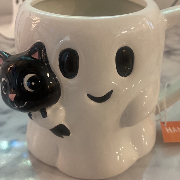 Halloween Ghost kitty cat mug - Picture 4 of 4